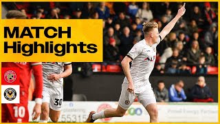 Match Highlights  Walsall v Newport County [upl. by Aicileb413]