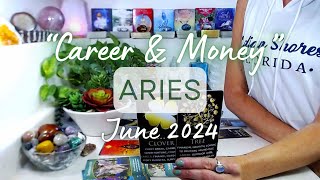 ARIES quotCAREERquot June 2024 A True Leader In Your Field  A Decision Has Been Made [upl. by Ayikur]