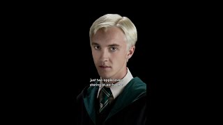 Draco Malfoy stares at an apple lover DracoMalfoy HarryPotter [upl. by Sanchez]