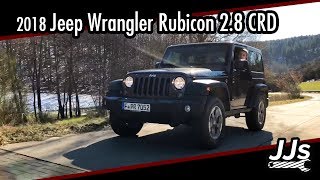 TestReview 2018 Jeep Wrangler JK Rubicon 28 CRD Deutsch JJsGarage [upl. by Kirshbaum]