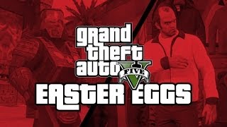 GTA 5 29 Secrets and Easter Eggs [upl. by Ylenaj]