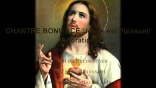 Je te parle de Jésus Adoration CHANTRE BONIFACE [upl. by Tedra]