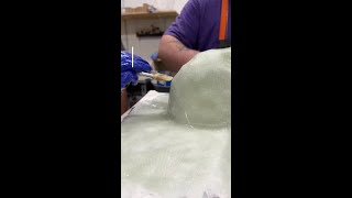 CFX Mask Mold Prep Tapping in the fiberglasss [upl. by Jt]