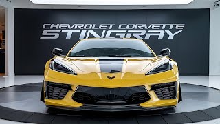 Chevrolet Corvette Stingray 2025 Review FIRST LOOK [upl. by Hildegarde]