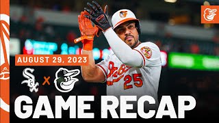 White Sox vs Orioles Game Recap 82923  MLB Highlights  Baltimore Orioles [upl. by Moritz]