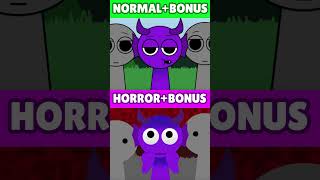 NEW UPDATE Incredibox Sprunki Retake ALL Normal VS Horror ALL CHARACTERS😭 [upl. by Attennod]