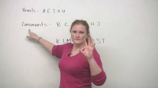 English Pronunciation  ABCDEFG  How to say letters [upl. by Woehick]