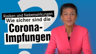 Risiken und Nebenwirkungen  Wie sicher sind die CoronaImpfungen [upl. by Earb260]