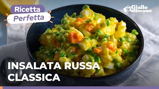 INSALATA RUSSA un antipasto senza tempo Ricetta imperdibile 🥔🥕🌿🥚 [upl. by Phare]