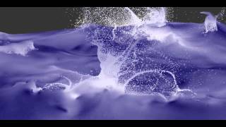 Breaking dams with 107 million SPH fluid particles [upl. by Jeffie415]