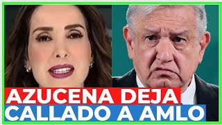 🔥 La CONTUNDENTE RESPUESTA de AZUCENA URESTI a AMLO por ATACARLA en la MAÑANERA al salir de MILENIO [upl. by Areval]