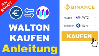 Waltonchain WTC kaufen ANLEITUNG ✅ SchrittfürSchritt 008 Gebühren [upl. by Ecargyram893]