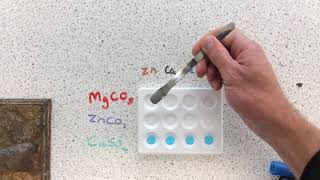 Displacement reactions KS3 [upl. by Argela890]