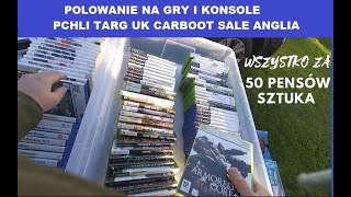 PCHLI TARG UK POLOWANIE NA GRY CONSOLE CARBOOT SALE TARG RUPIECI ANGLIA GRY PS1 PS2 PS3 PS5 12 [upl. by Nitz342]