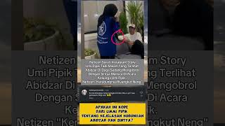 JILBAB JADI BUKTI SINTYA MARISCA NAMPAK TENGAH NGOBROL DGN ABIDZAR sintyamarisca abidzar umipipik [upl. by Peedus633]