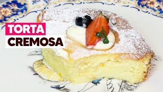 Torta cremosa alla ricotta FACILE VELOCE E SENZA FARINA 😍 [upl. by Whitford]