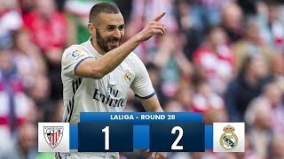 Athletic Bilbao 12 Real Madrid HD 1080i Full Match Highlights 180317 [upl. by Imoyaba]