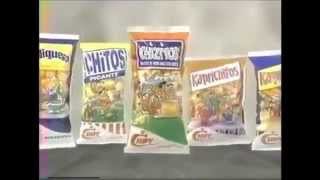 Chizitos Chipy promoción Los Picapiedra  1994 [upl. by Orodisi]