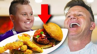 15 Times Gordon Ramsay Actually LIKED THE FOOD [upl. by Morell]