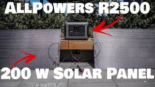 AllPowers R2500 2500 Watts power station REVIEW [upl. by Eerihs53]