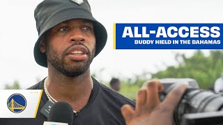 Golden State Warriors AllAccess Buddy Hield in the Bahamas [upl. by Hanover]