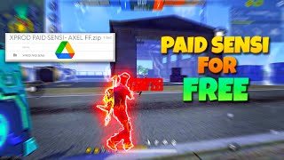 TRY This Insane PAID Sensi For FREE 🔥 [upl. by Nerhtak]