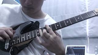 Crwn Riff  Tim Henson Icronic by polyphia guitar cover [upl. by Eeslehc312]