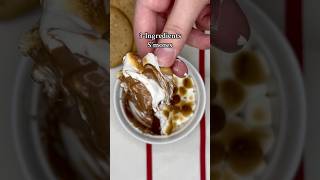 Oven Smores🍫🤩ONLY 3 INGREDIENTSsmores ovensmores [upl. by Anele]