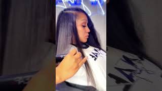 Use younsolo Straight bundles 22 24 26quot atlhairstylistquickweaveamazonwigblackgirlblackwoman [upl. by Hnil]