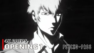 PsychoPass  Opening 1 【abnormalize】 4K 60FPS Creditless  CC [upl. by Morena462]