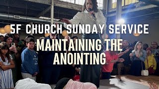 Maintaining the Anointing  5F Church Sunday Service [upl. by Yelyac]