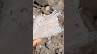 Finding STUNNING Scolecites in India ⛏️ 🤯 💎 Crystal Hunting scolecite crystalhunting geology [upl. by Ignazio996]