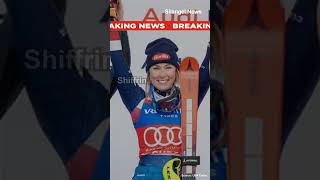 Mikaela Shiffrin Achieves Historic 99th Career Victory in Slalom news sport [upl. by Les]