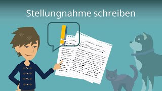 Stellungnahme schreiben  einfach erklärt [upl. by Armand]