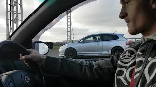 MG ZR beats honda civic type r [upl. by Attenoj930]