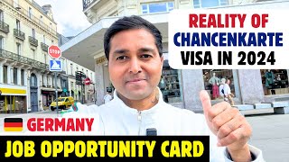 Germany Opportunity Card Visa Reality  Chancenkarte Visa Process  Job  Law  Fraud Salary Apply [upl. by Ordep]