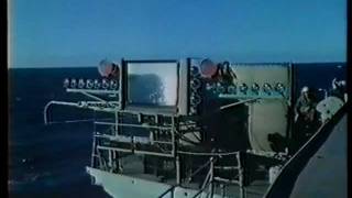 A4G with Hook Swinging Approach HMAS Melbourne [upl. by Eessej]