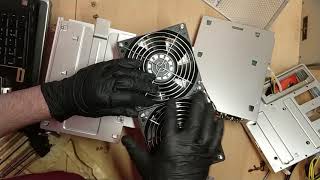 Unboxing Antminer T15 and Disassembly [upl. by Tonye]