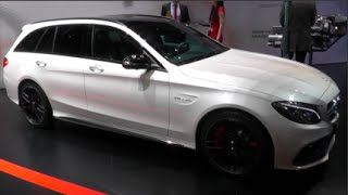 MercedesAMG C 63 S TModell 2015 In detail review walkaround Interior Exterior [upl. by Bullen281]