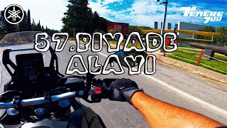 Tenere 700  Çanakkale  Eceabat  57 Piyade Alayı  Conkbayırı  POV tenere700 ténéré700 t7 [upl. by Blasien]