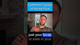 TOP 3 Causes of BICEP TENDONITIS shorts [upl. by Lapo]