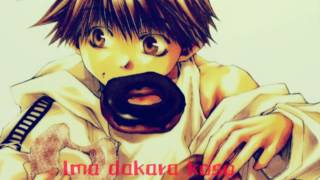 Saiyuki Reload Gunlock Opening testo Dont look back again [upl. by Ynittirb987]