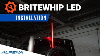 Install Britewhip LED Whip Light from Alpena [upl. by Adnaugal]