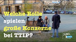 Über die Rolle großer Konzerne bei TTIP [upl. by Akeemahs34]