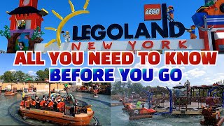 LEGOLAND NEW YORK RESORT All RIDES What You Need To Know Before You Book ampWhile Planning Your Trip [upl. by Adnowal]