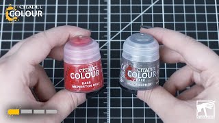 How to Use Citadel Colour Base Paints  Beginner  Warhammer Painting Essentials [upl. by Berty]