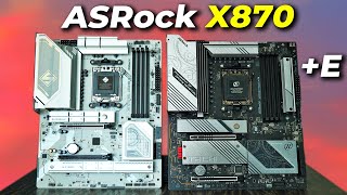 This X870 ASRock Steel Legend does something NO OTHER midrange AM5 board has done yet Review [upl. by Kristine]