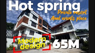 N9UP017 Pansol hot spring Private resort 4 storey building 2 storey events place fully furnished [upl. by Einnos]