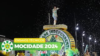 Mocidade 2024  Largada  Ensaios Técnicos [upl. by Karab304]