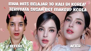 korean idol makeup look di muka arab  naomilane makeup [upl. by Akiner]